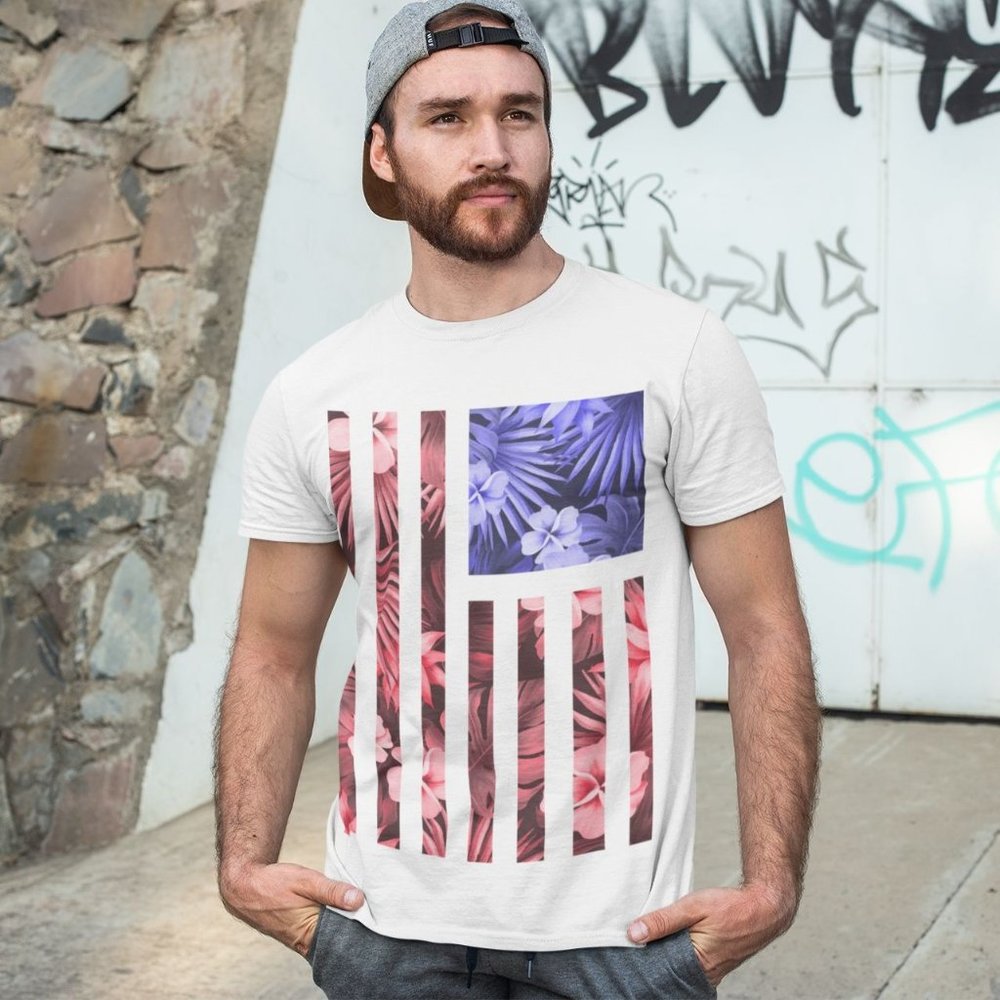 Aloha Americana Graphic Short Sleeve Tee